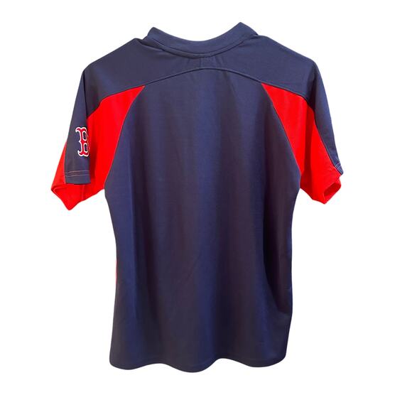 Red Sox Unisex Mesh Jersey T-Shirt, EUC, Sz Youth Large (14) - Picture 2 of 8